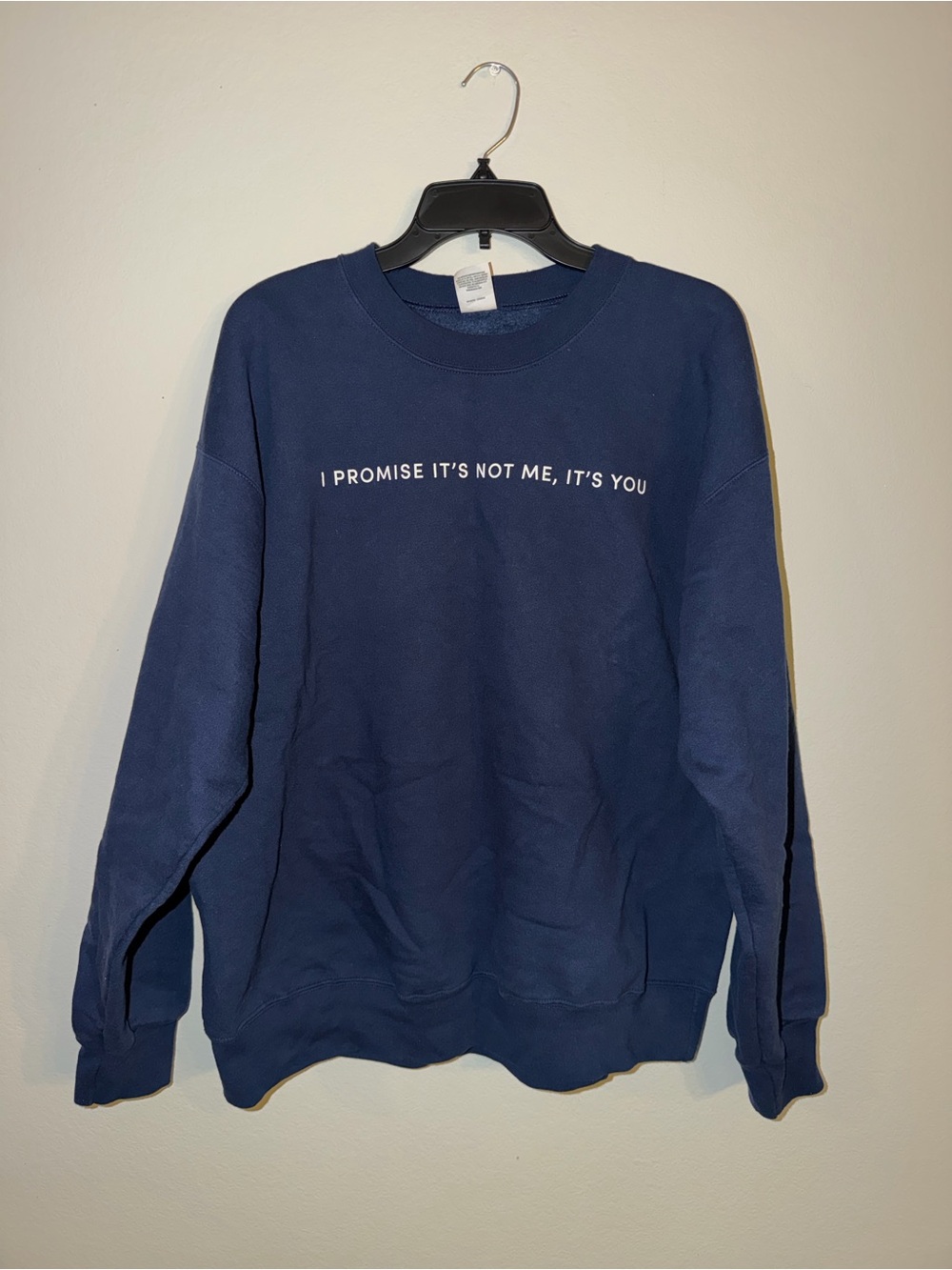 Uncommon James Graphic Crewneck Sweatshirt Hanes Size L